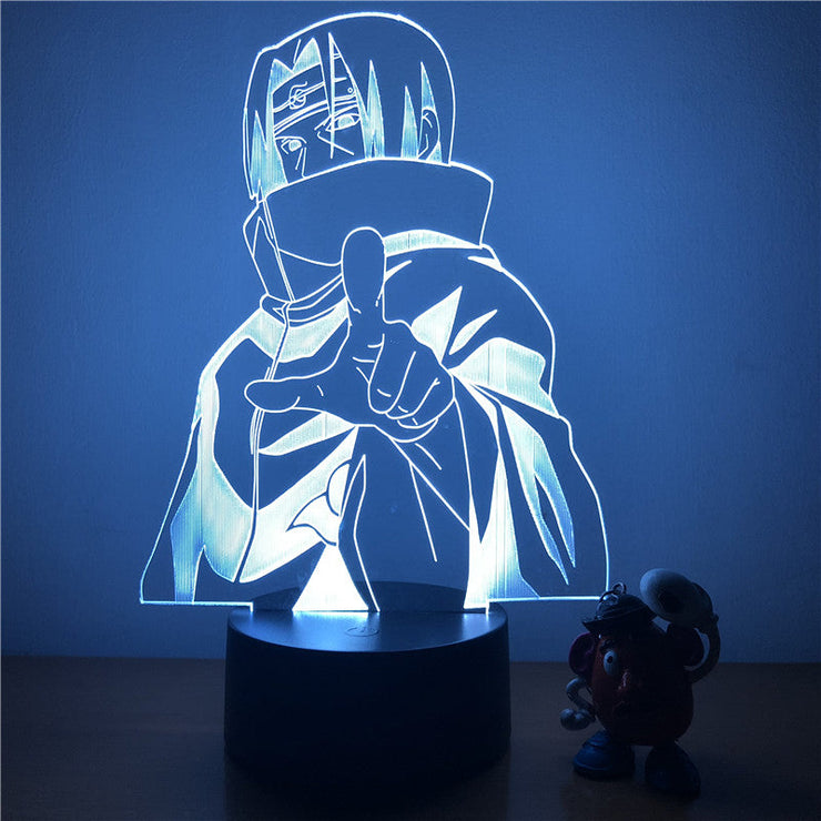 Lampe 3D Naruto Itachi