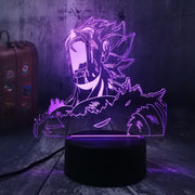 Lampe 3D Dragon Ball Z Saiyan