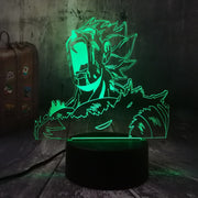 Lampe 3D Dragon Ball Z Saiyan