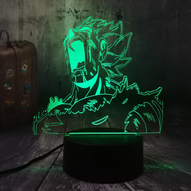 Lampe 3D Dragon Ball Z Saiyan