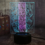 Lampe 3D Dragon Ball Z Portrait