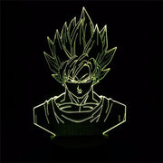 Lampe 3D Dragon Ball Z Goku Super Saiyan