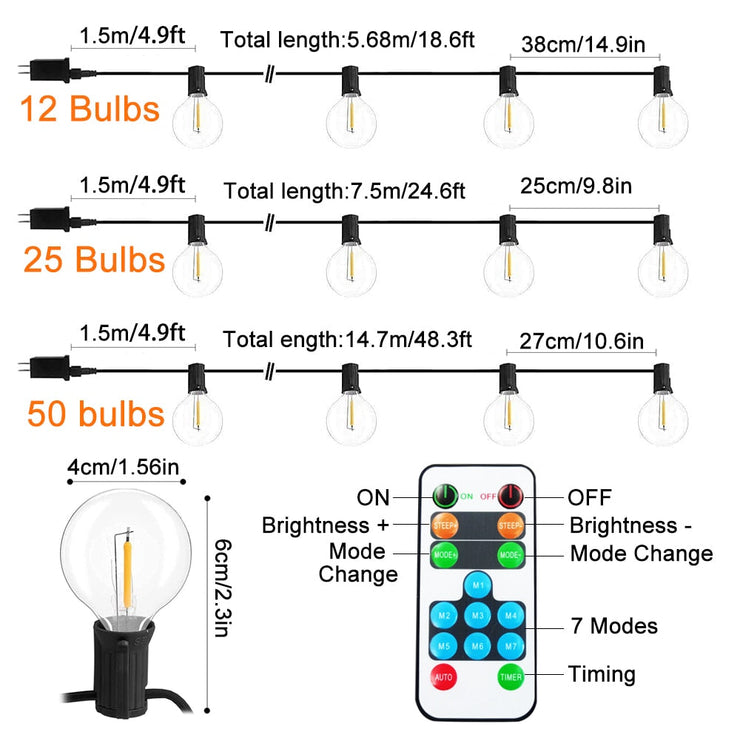 Guirlande Guinguette LED