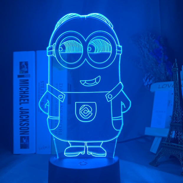 Lampe 3D Moi Moche & Méchant Minion