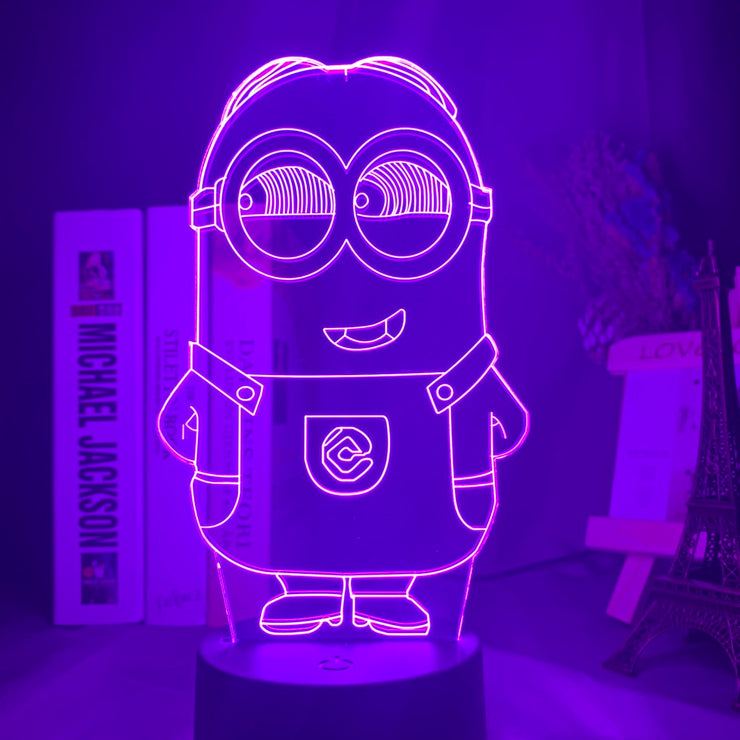 Lampe 3D Moi Moche & Méchant Minion