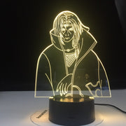 Lampe 3D Naruto Itachi Uchiha