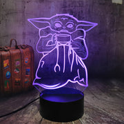 Lampe 3D Star Wars Bébé Yoda