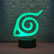 lampe 3D Naruto Logo