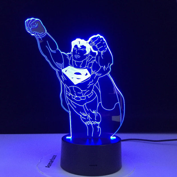 Lampe 3D Superman