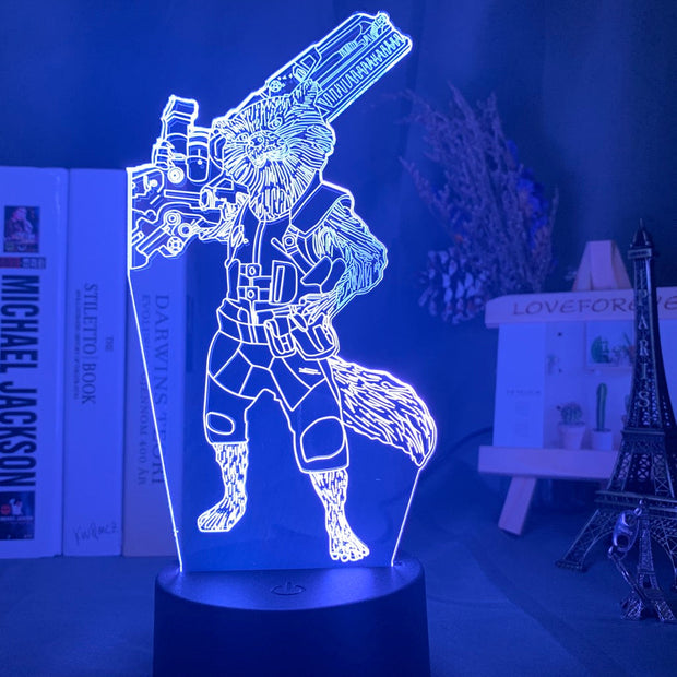 Lampe 3D Marvel Les Gardiens De La Galaxie