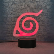 lampe 3D Naruto Logo