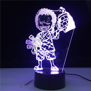 Lampe 3D One Piece Zoro Bébé