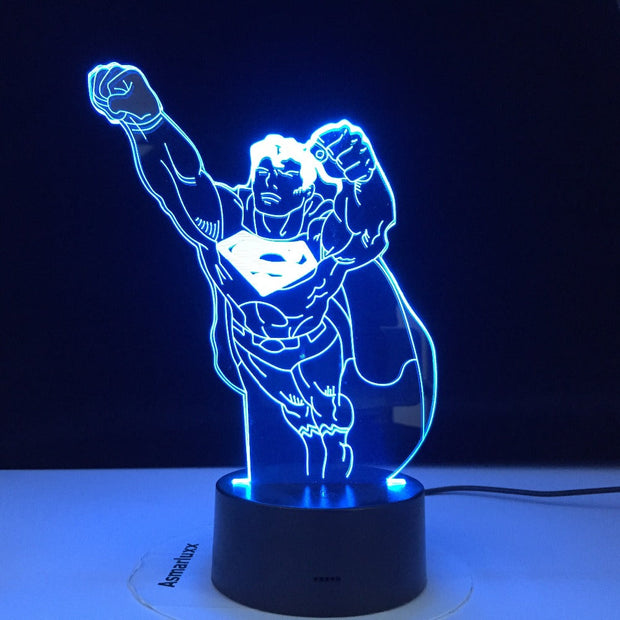 Lampe 3D Superman