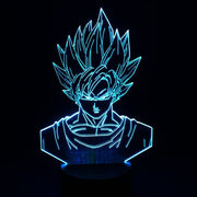 Lampe 3D Dragon Ball Z Goku Super Saiyan