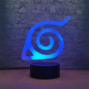 lampe 3D Naruto Logo