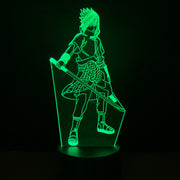 Lampe 3D Naruto Sasuke