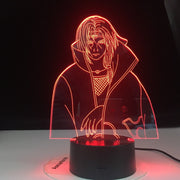 Lampe 3D Naruto Itachi Uchiha