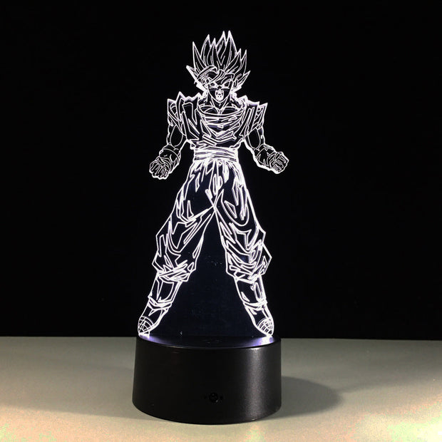 Lampe 3D Dragon Ball Z Goku