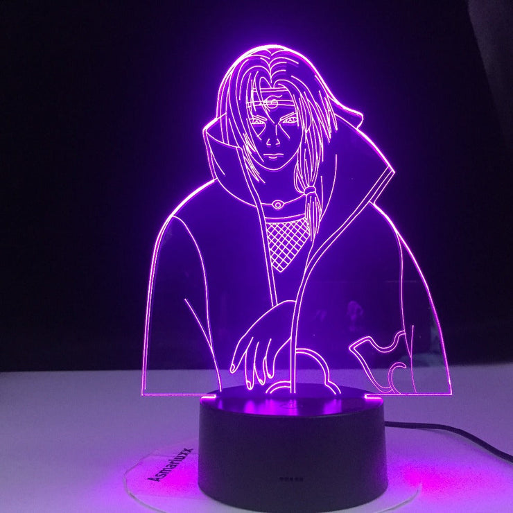 Lampe 3D Naruto Itachi Uchiha