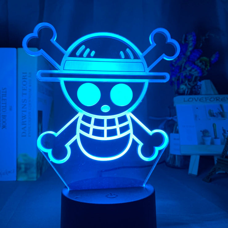 Lampe 3D One Piece Logo