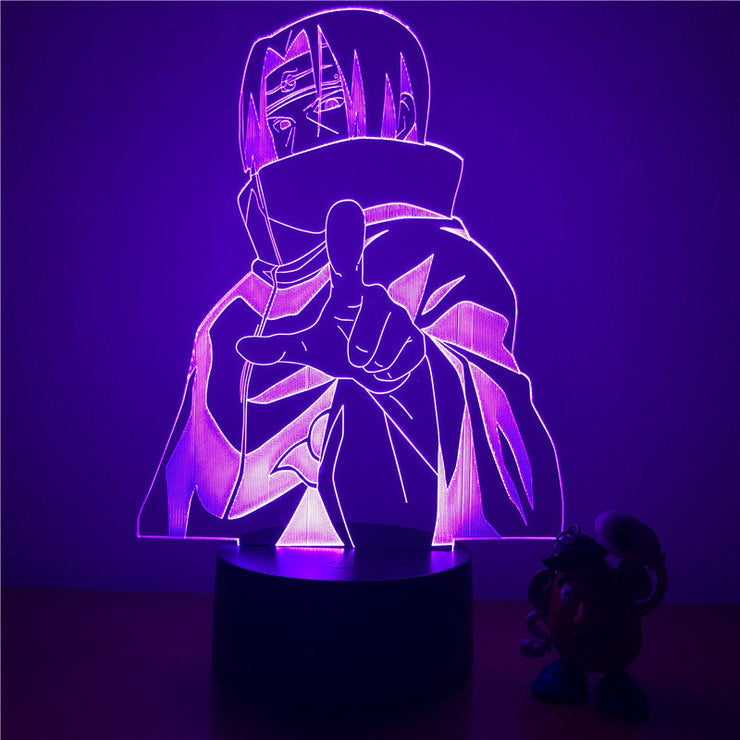 Lampe 3D Naruto Itachi