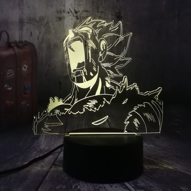 Lampe 3D Dragon Ball Z Saiyan