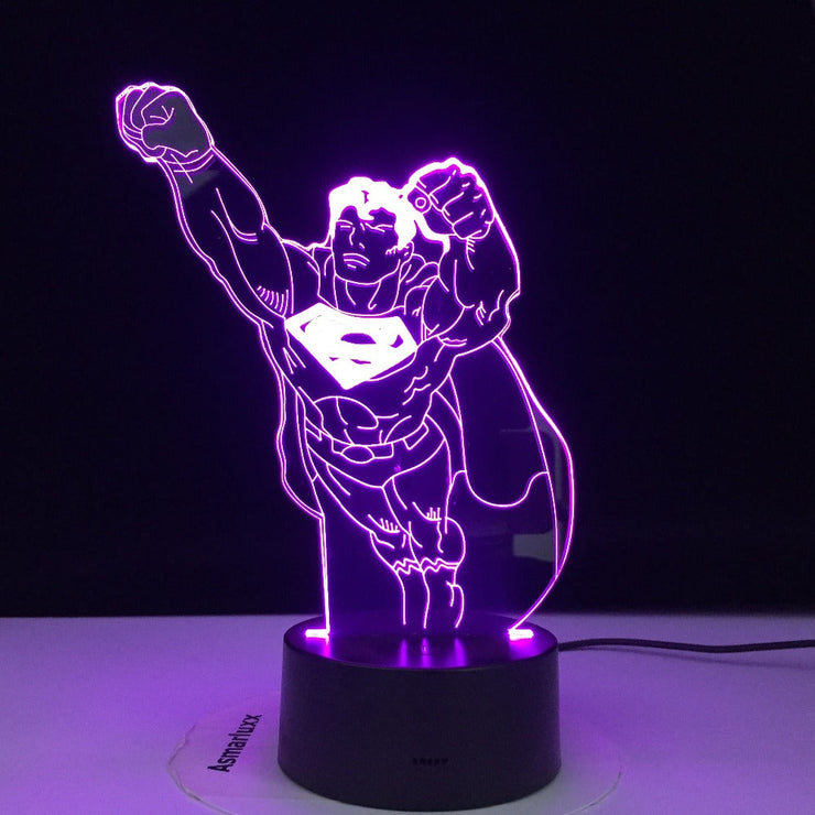 Lampe 3D Superman