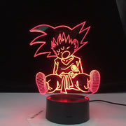 Lampe 3D Dragon Ball Z Goku Bébé