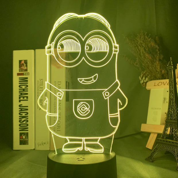 Lampe 3D Moi Moche & Méchant Minion