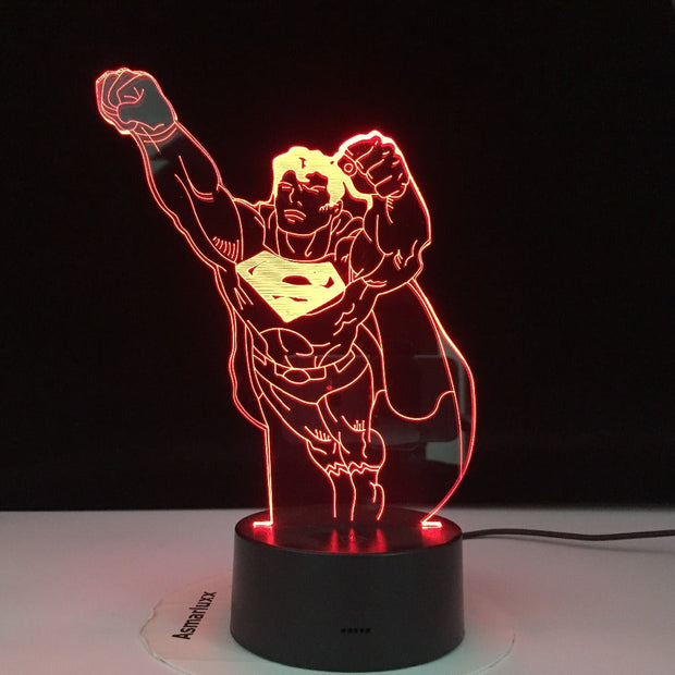 Lampe 3D Superman