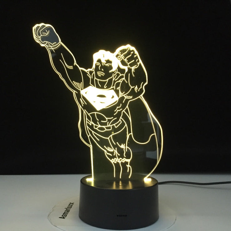 Lampe 3D Superman