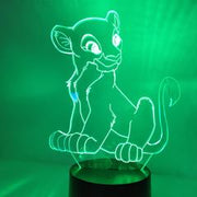 Lampe 3D Le Roi Lion Nala