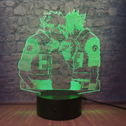 Lampe 3D Naruto Sasuke Uchiha