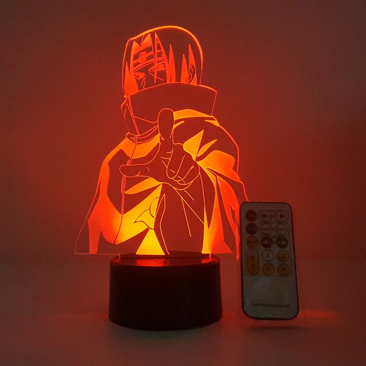 Lampe 3D Naruto Itachi