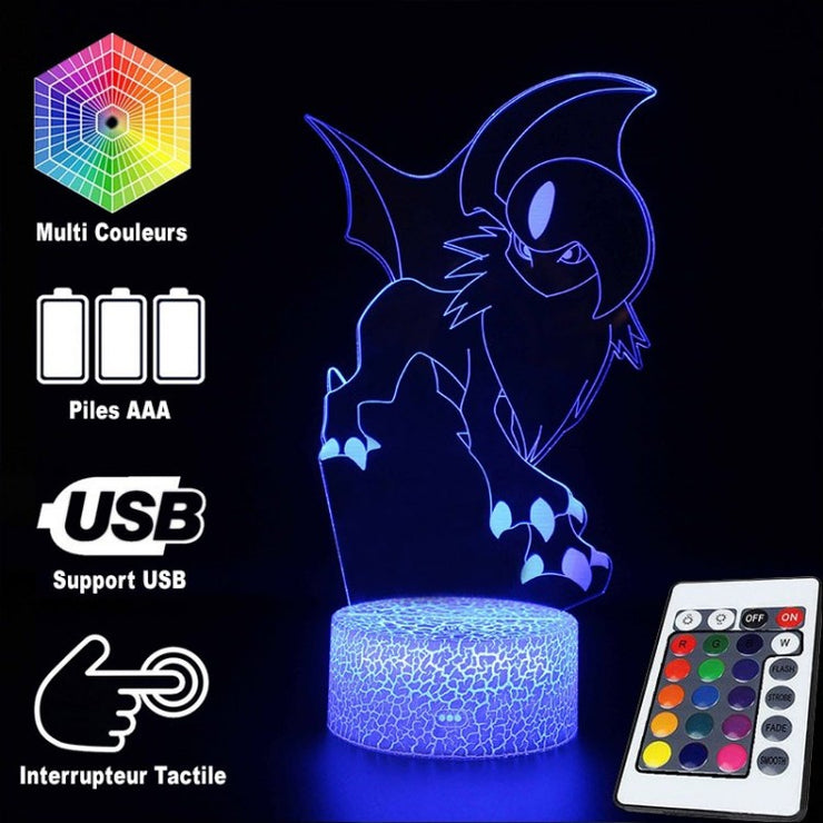 Lampe 3D Pokémon Absol