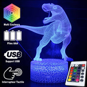 Lampe 3D Dinosaure Acrocanthosaurus