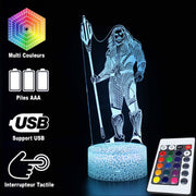 Lampe 3D DC Aquaman Justice League