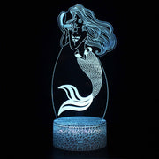 Lampe 3D Ariel Petite Sirène  a supp