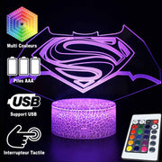 Lampe 3D Batman VS Superman