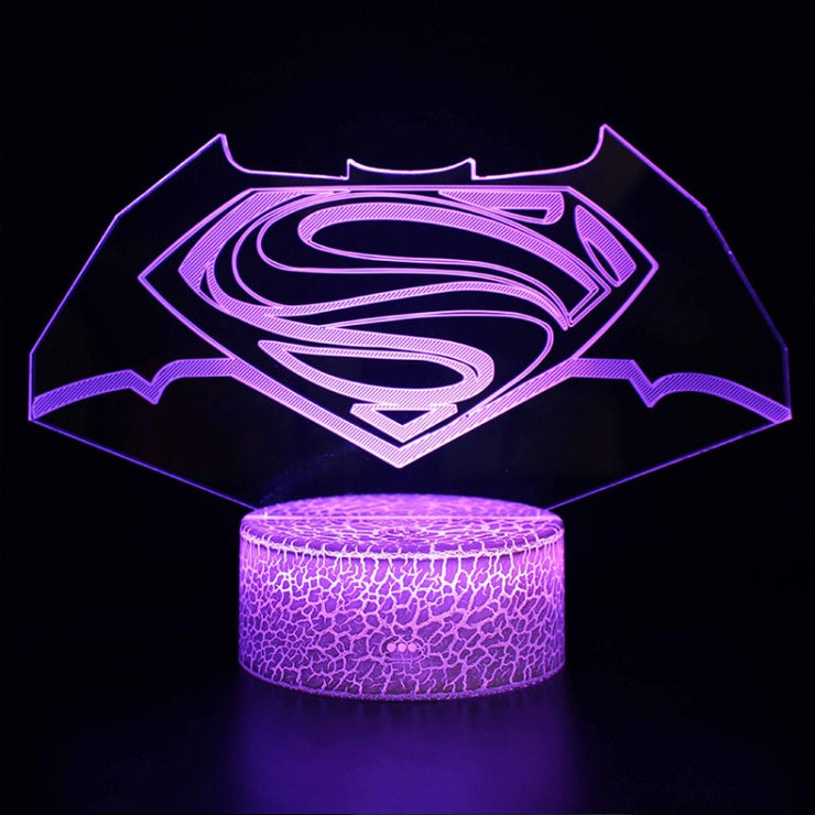 Lampe 3D Batman VS Superman