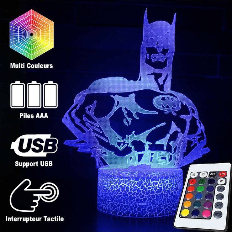 Lampe 3D DC Buste Batman