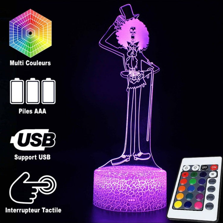 Lampe 3D One Piece Brook