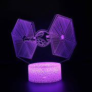 Lampe 3D Star Wars Chasseur TIE