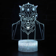 Lampe 3D Star Wars Dark Maul