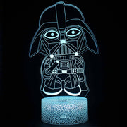 Lampe 3D Star Wars Dark Vador Bébé