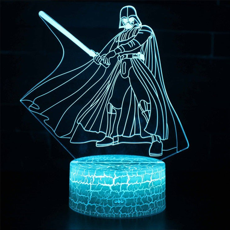 Lampe 3D Star Wars Dark Vador