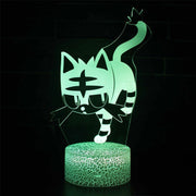 Lampe 3D Pokémon Flamiaou