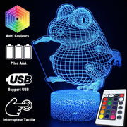 Lampe 3D Grenouille Debout