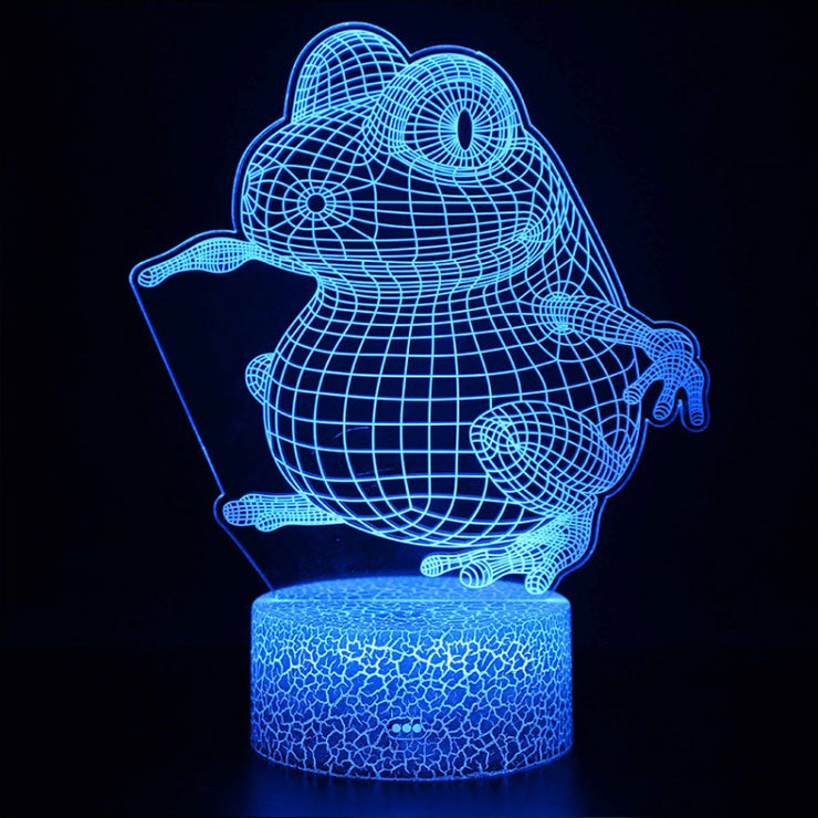 Lampe 3D Grenouille Debout