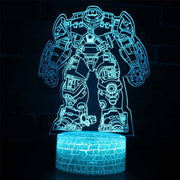 Lampe 3D Marvel Iron Hulk